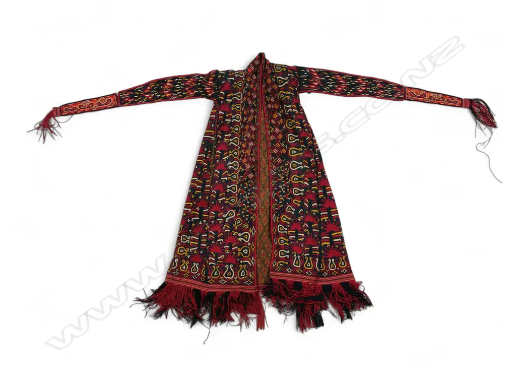 Tekke Turkmen cotton and silk chyrpy, Image 1++